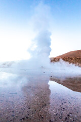 El Tatio geysers , San Pedro de Atacama, Chile.