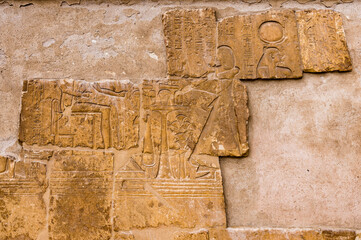 It's Saqqara New Kingdom necropolis, Egypt. UNESCO World Heritage