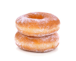 Delicious donuts isolated on a white background