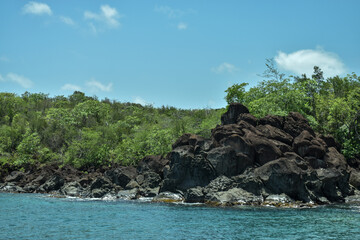 Obraz premium tropical island in the ocean