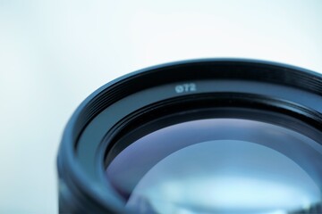 camera lens close up