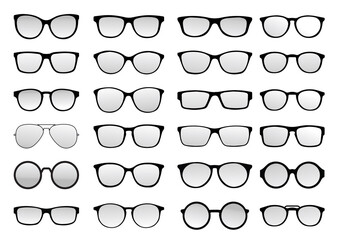 Design of glasses and sunglasses icon
Collection