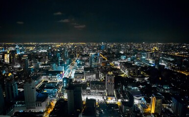 Fototapeta na wymiar Bangkok at night , Thai land