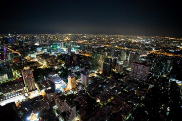 Fototapeta na wymiar Bangkok at night , Thai land