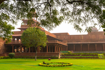 It's Fatehpur Sikri, a city in the Agra District of Uttar Pradesh, India. UNESCO World Heritage...