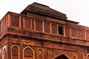 It's Part of the Red Fort of Agra, India. UNESCO World Heritage site.