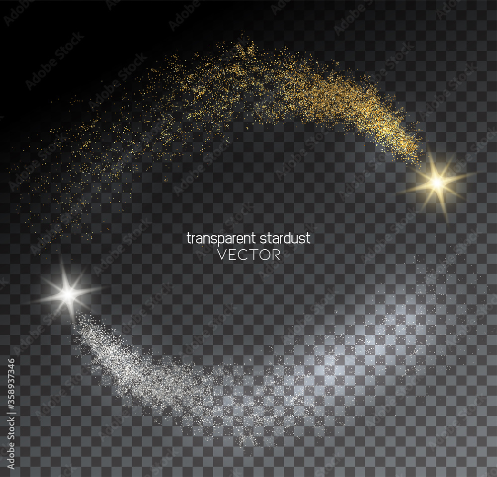 Poster abstract shiny color gold and silver design element