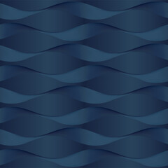 Cutting seamless texture. Wavy background. Interior wall decoration.