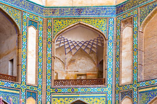 It's Mosque Jameoji in Qazvin, Iran