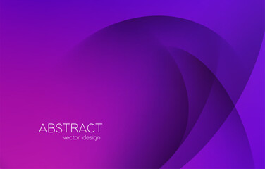 Abstract purple colorful vector background, color flow liquid wave for design brochure, website, flyer. Minimal design