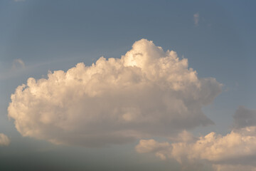 Cumulunimbus cloud in the skies of South America