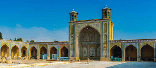 It's Vakil Mosque, a mosque in Shiraz, southern Iran. This mosque was built between 1751 and 1773,...