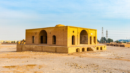 It's Zoroastrian city, near Towers of Silence, Yazd, Iran