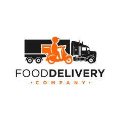 truck and motorcycle shipping logos