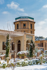 It's Territory of the Chehel Sotoun (Forty Columns Palace), Isfahan, Iran. UNESCO World Heritage Site