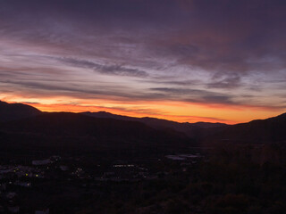 mountainous landscape in southern Spain

