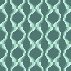 Simple abstract seamless pattern. Colorful accent for any surface.