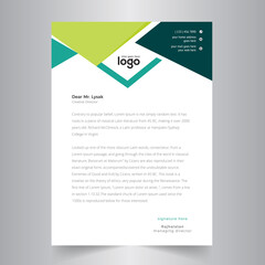 Business style letter head templates for your project design.