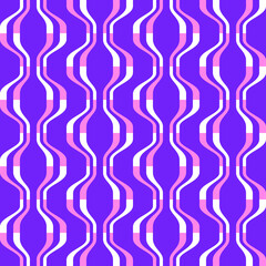 Simple abstract seamless pattern. Colorful accent for any surface.