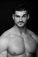 Portrait of bodybuilder