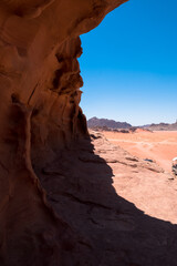 Fototapeta na wymiar Wadi Rum, Jordan