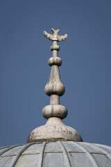 Fototapeta na wymiar Suleymaniye Bath Roof in Istanbul, Turkey