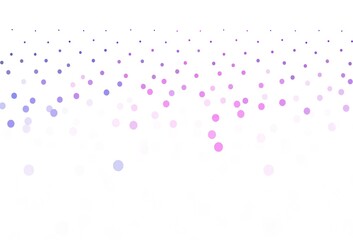 Light Purple, Pink vector backdrop with dots.