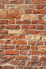 stone wall made of bricks