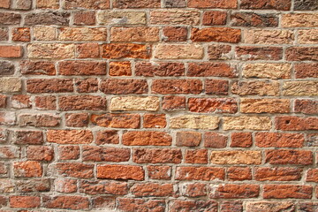 stone wall made of bricks