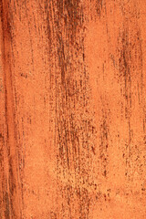 View of rusty iron sheet