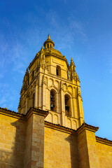 Obraz premium It's Bell tower of the Segovia Cathedral, Segovia, Spian