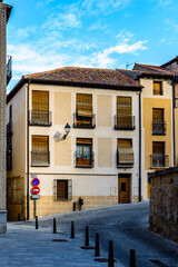 It's Street in a medieval town in Spain