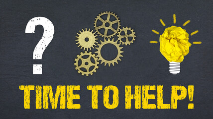 Obraz premium Time to help! 