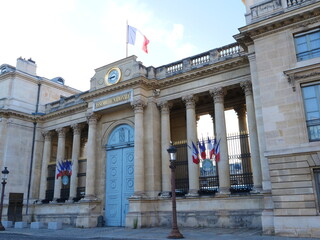 The french National Assembly, Paris in june 2020.