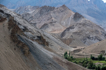 Lamaruyu in Ladakh Landscape, India