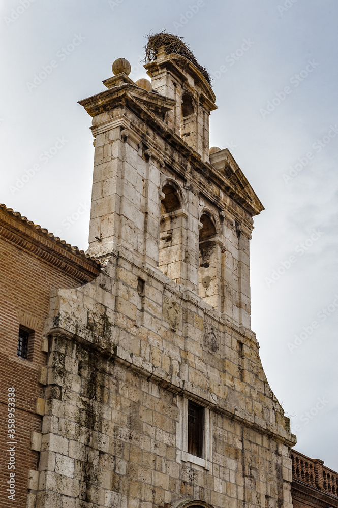 Wall mural It's Old part of the Alcala University, Alcala de Henares, Spain