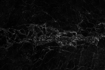 black marble patterned texture background , abstract marble in natural patterned.