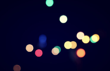Blur Light, Out of Focus, Bohek, Night Light