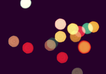 Blur Light, Out of Focus, Bohek, Night Light