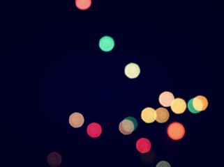 Blur Light, Out of Focus, Bohek, Night Light