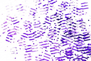 Light Purple vector template with repeated sticks.