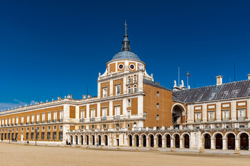 Fototapeta na wymiar It's Part of the Royal Palace (Palacio Real), Aranjuez, Spain