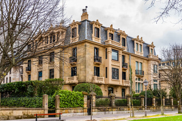 It's Architecture of San Sebastian, Basque Country, Spain.