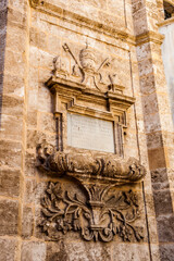 It's Temple of Santa Catalina, a ghotic church in Valencia, Spain