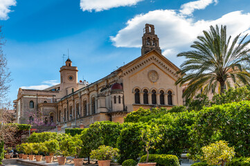 It's Garden of Hasperides in Valencia, Spain