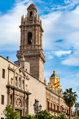It's Convent of Santo Domingo de Valencia, next to the Old Citadel of the city. Former Captaincy General of Valencia. Valencia, Spain