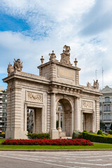 Obraz premium It's Puera del Mar (Sea Gate), Valencia, Spain