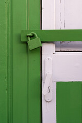 Detail of old door, texture close up 