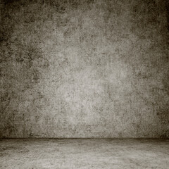 Designed grunge texture. Wall and floor interior background