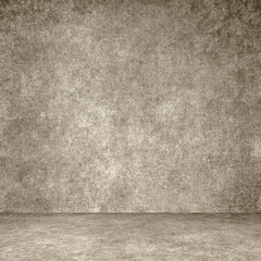 Designed grunge texture. Wall and floor interior background